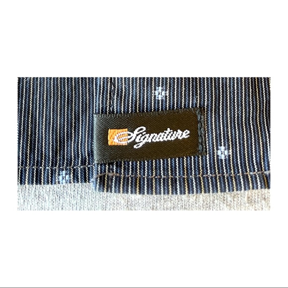 XMI Signature blue button down men’s shirt large - Picture 5 of 8